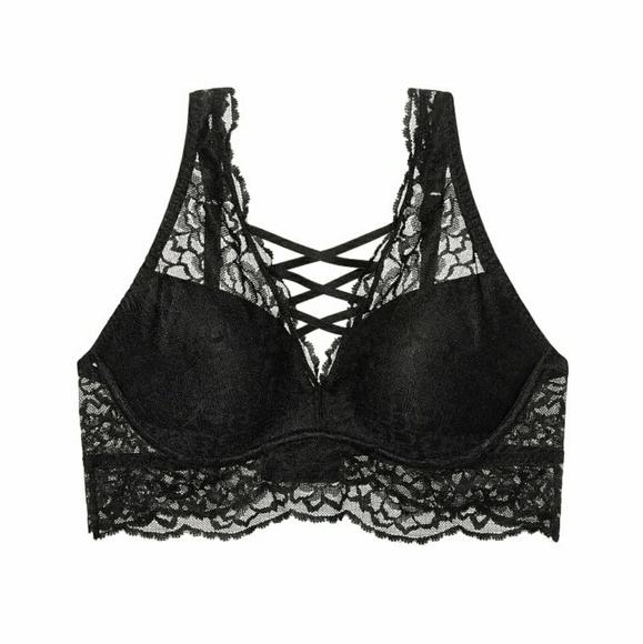PINK Victoria's Secret Other - VS PINK Lace Strappy PushUp Bralette